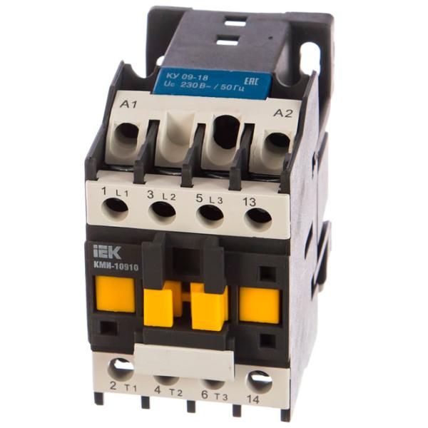 Контактор IEK KKM11-009-230-10 9 A/ 230 В photo 1