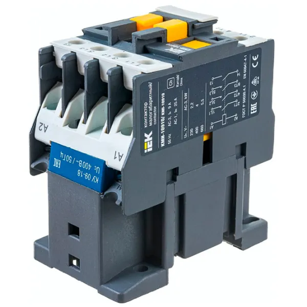Contactor IEK KKM11-009-400-10 9 A/ 400 V photo 3