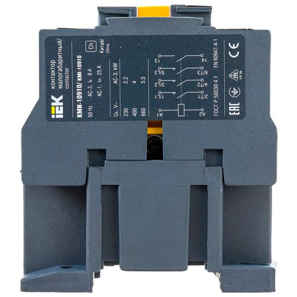 Contactor IEK KKM11-009-400-10 9 A/ 400 V photo 4
