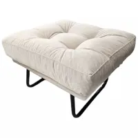 Пуф Moda Life Begonvil Кремовый/ Ткань