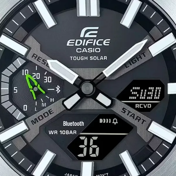 Ceas de mână pentru bărbați Casio ECB-2000DD-1AEF Cuarț/ 48 mm photo 2