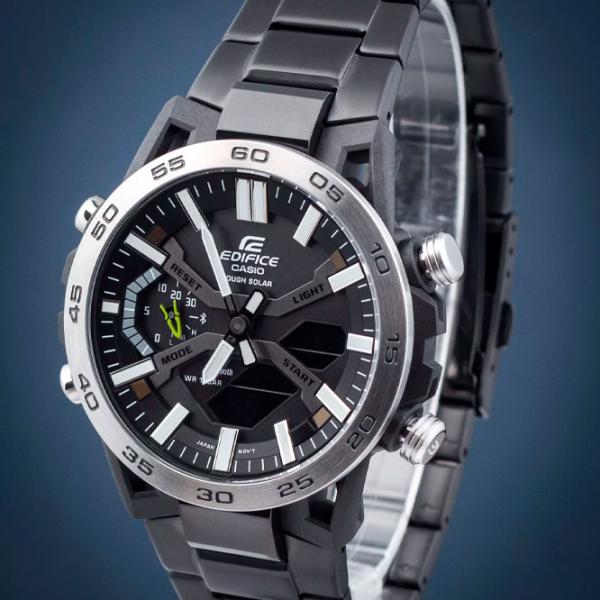 Ceas de mână pentru bărbați Casio ECB-2000DD-1AEF Cuarț/ 48 mm photo 3