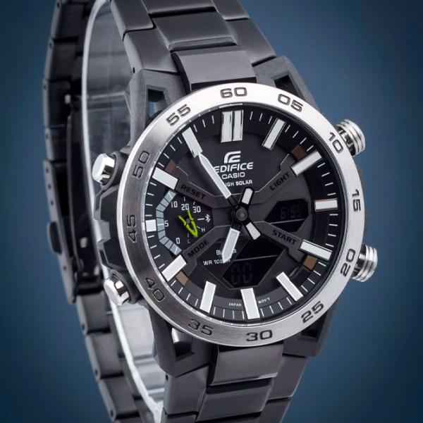 Ceas de mână pentru bărbați Casio ECB-2000DD-1AEF Cuarț/ 48 mm photo 4