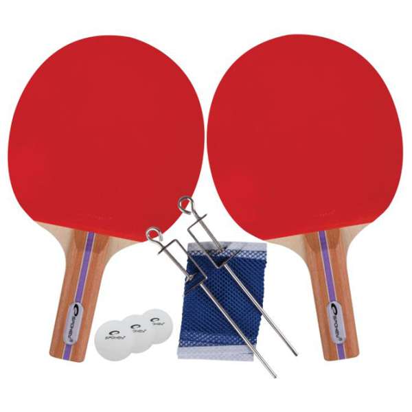 Set de palete Spokey Alpha  Pentru tenis de masă / Drept / Nefrită photo 1 Set de palete Spokey Alpha  Pentru tenis de masă / Drept / Nefrită photo 1