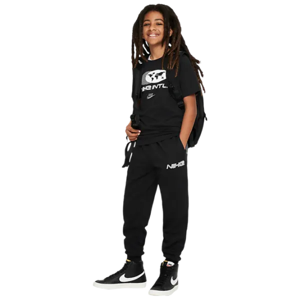 Спортивные брюки для мальчиков Nike Nsw Amplify Club Jogger S/ Black photo 3 Спортивные брюки для мальчиков Nike Nsw Amplify Club Jogger S/ Black photo 3