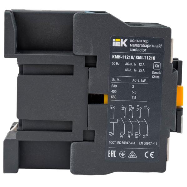 Contactor IEK KKM11-012-024-10 12 A photo 4