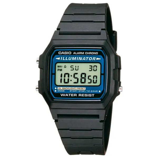 Наручные часы для мужчин Casio F-105W-1AWYEF Кварцевый/ 39 x 35 мм photo 1