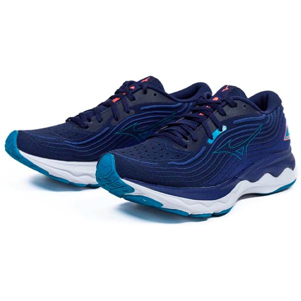 Adidași pentru bărbați Mizuno Wave Skyrise 4 41/ Blue photo 1
