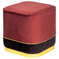 Fotoliu moale Moda Life Demre Red/ Stofă