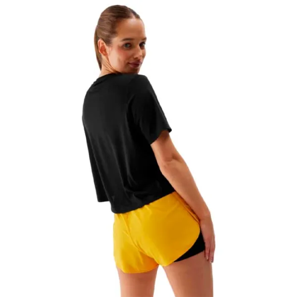 Tricou pentru femei 4F 4FWSS24TFTSF709 95% poliester/ Black photo 1