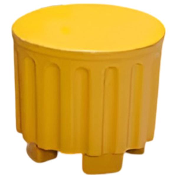 Fotoliu Moda Life Junior Yellow/ Plastic photo 1