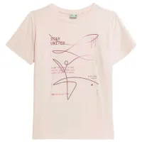 Футболка для женщин 4F 4FAW23TTSHF0900 70% модал/ Бежевый