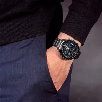 Ceas de mână pentru bărbați Casio ECB-900DB-1BER Cuarț/ 48 mm photo 5