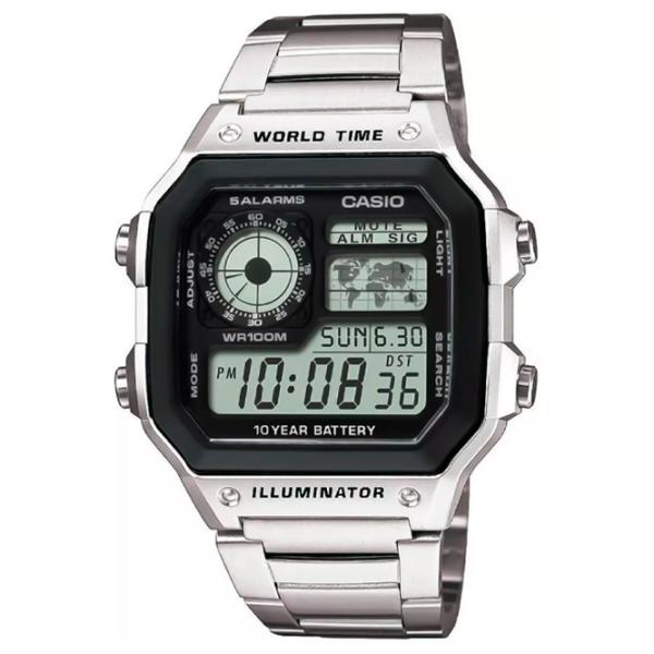 Наручные часы для мужчин Casio AE-1200WHD-1AVEF Кварцевый/ 45 x 42 мм photo 1 Наручные часы для мужчин Casio AE-1200WHD-1AVEF Кварцевый/ 45 x 42 мм photo 1