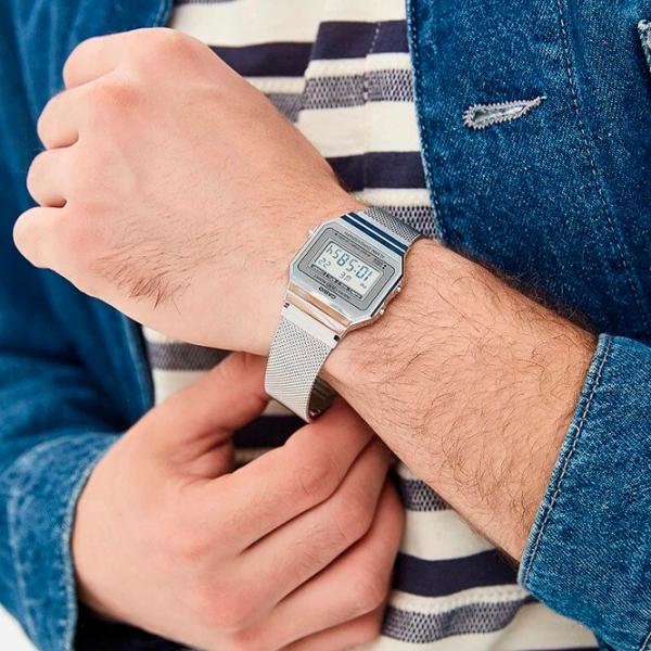 Наручные часы унисекс Casio A700WEM-7AEF Кварцевый/ 37 x 35 мм photo 5