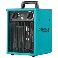 Тепловая пушка Detoolz DZ-EI110 2000 Вт/ 30 м²/ 272 м³/ ч