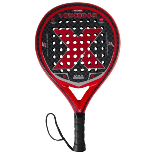 Paletă XQMAX XQ250 pentru tenis/ Alungit/ Fibră de sticlă photo 1