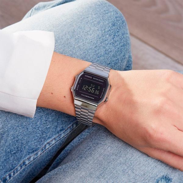 Ceas de mână Unisex Casio A168WEM-1EF Cuarț/ 38 x 36 mm photo 3 Ceas de mână Unisex Casio A168WEM-1EF Cuarț/ 38 x 36 mm photo 3
