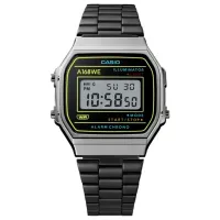 Ceas de mână Unisex Casio A168WEHB-1AEF Cuarț/ 38 x 36 mm