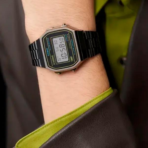 Ceas de mână Unisex Casio A168WEHB-1AEF Cuarț/ 38 x 36 mm photo 2