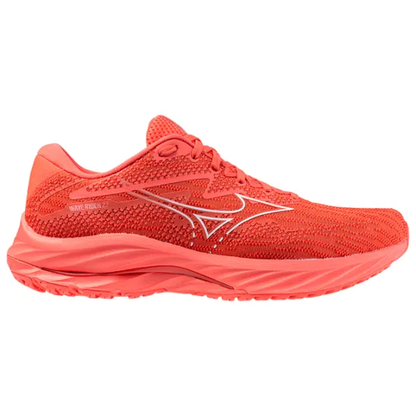 Adidași pentru bărbați Mizuno Wave Rider 27 43/ Pink photo 3 Adidași pentru bărbați Mizuno Wave Rider 27 43/ Pink photo 3