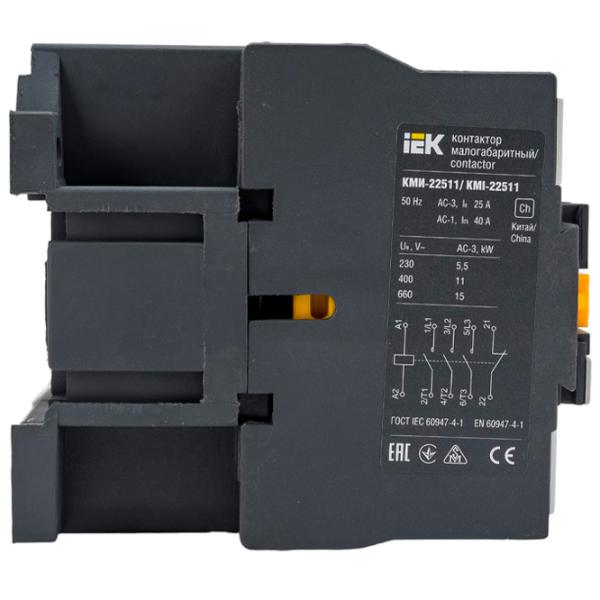 Contactor IEK KKM21-025-400-01 25 A photo 2 Contactor IEK KKM21-025-400-01 25 A photo 2
