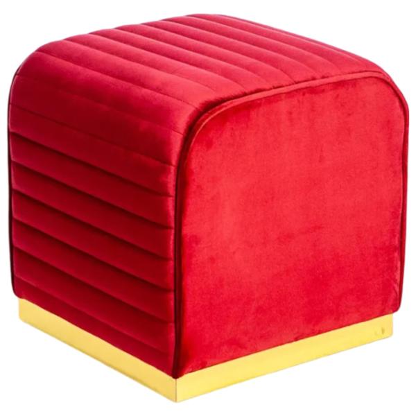 Fotoliu moale Moda Life Urla Red/ Stofă photo 1