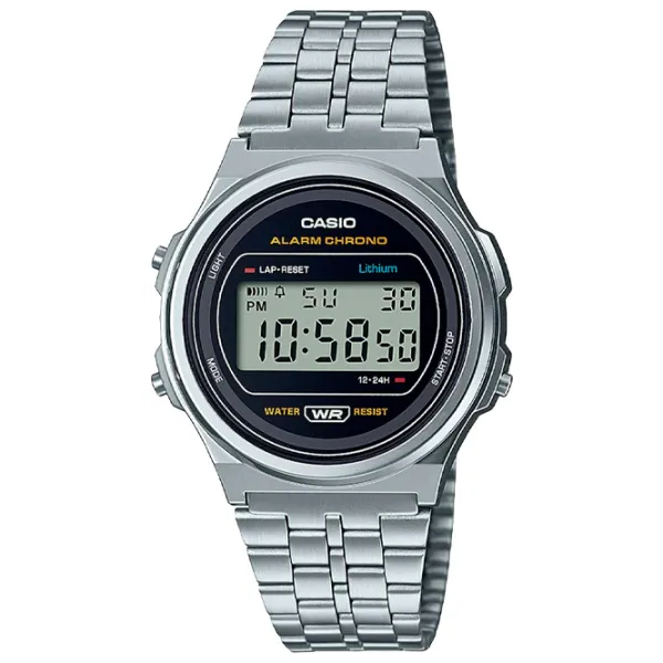 Ceas de mână Unisex Casio A171WE-1AEF Cuarț/ 38 mm photo 1