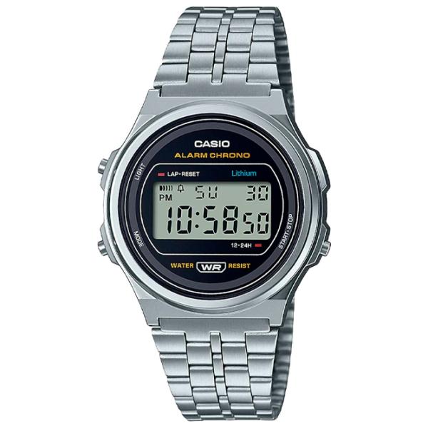 Ceas de mână Unisex Casio A171WE-1AEF Cuarț/ 38 mm photo 1