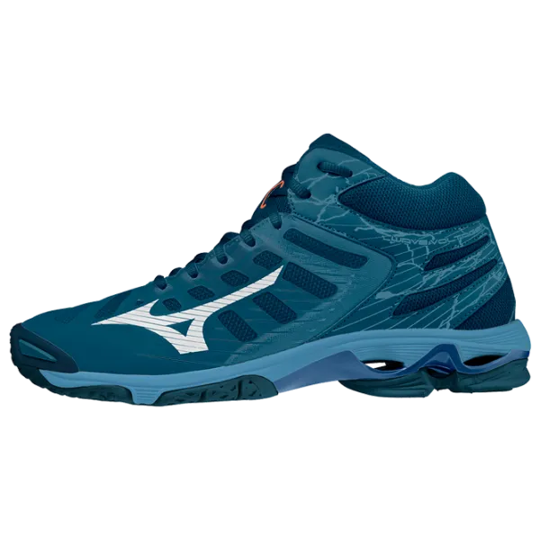 Adidași Unisex Mizuno Wave voltage mid 38/ Blue photo 1 Adidași Unisex Mizuno Wave voltage mid 38/ Blue photo 1