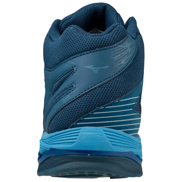 Кроссовки унисекс Mizuno Wave voltage mid 38.5/ Blue photo 5 Кроссовки унисекс Mizuno Wave voltage mid 38.5/ Blue photo 5