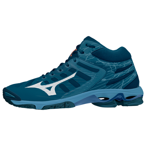 Adidași Unisex Mizuno Wave voltage mid 44/ Blue photo 1 Adidași Unisex Mizuno Wave voltage mid 44/ Blue photo 1