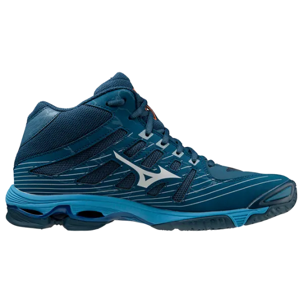 Adidași Unisex Mizuno Wave voltage mid 44/ Blue photo 4 Adidași Unisex Mizuno Wave voltage mid 44/ Blue photo 4