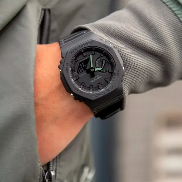 Ceas de mână pentru bărbați Casio GA-2100-1A1ER Cuarț/ 45 mm photo 4