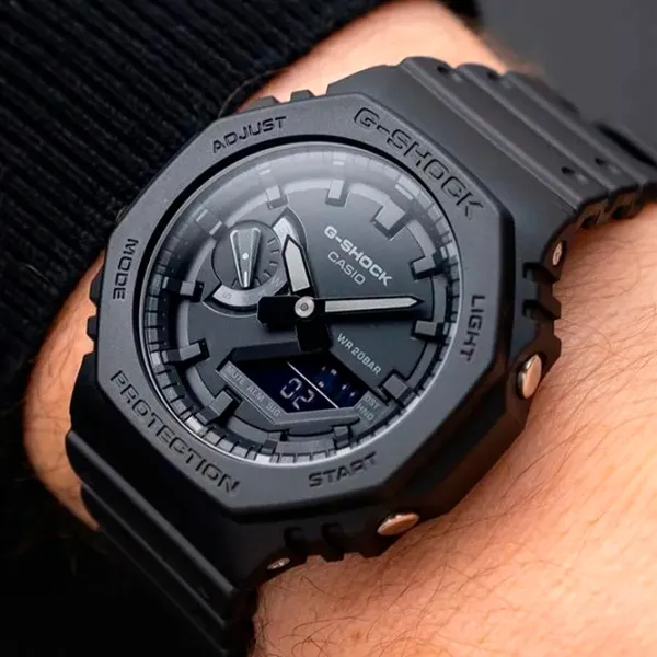 Ceas de mână pentru bărbați Casio GA-2100-1A1ER Cuarț/ 45 mm photo 5