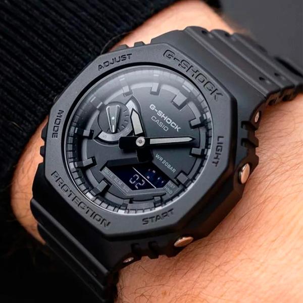 Ceas de mână pentru bărbați Casio GA-2100-1A1ER Cuarț/ 45 mm photo 5