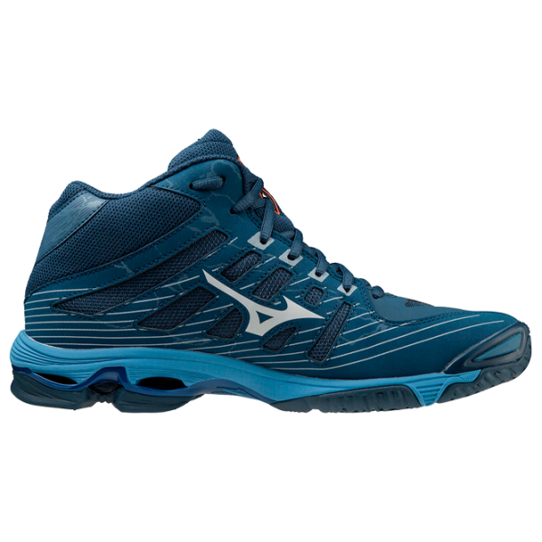 Кроссовки унисекс Mizuno Wave voltage mid 47/ Blue photo 4 Кроссовки унисекс Mizuno Wave voltage mid 47/ Blue photo 4