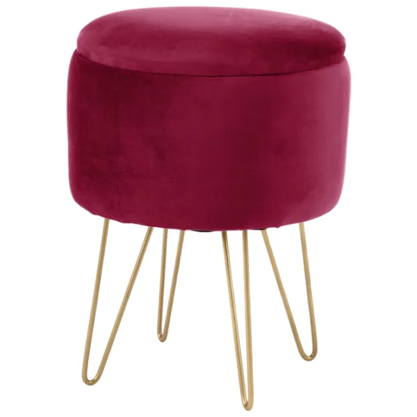 Fotoliu moale Akord Lili Burgundy/ Stofă photo 1