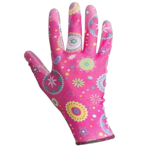 Mănuși de protecție Lahti pro Gloves Poliester / Pink photo 2 Mănuși de protecție Lahti pro Gloves Poliester / Pink photo 2