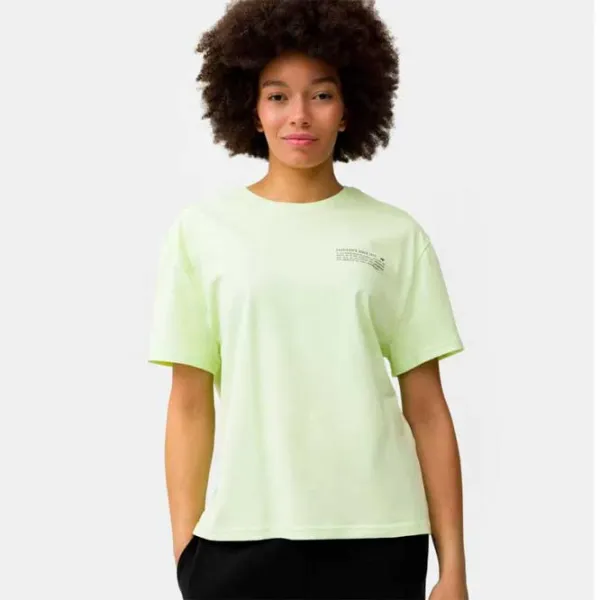 Tricou pentru femei 4F 4FSS23TTSHF344 100% bumbac/ Green photo 2