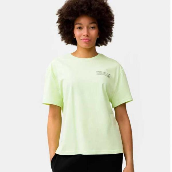 Tricou pentru femei 4F 4FSS23TTSHF344 100% bumbac/ Green photo 2