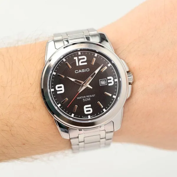 Ceas de mână pentru bărbați Casio MTP-1314PD-1AVEF Cuarț/ 45 mm photo 4 Ceas de mână pentru bărbați Casio MTP-1314PD-1AVEF Cuarț/ 45 mm photo 4