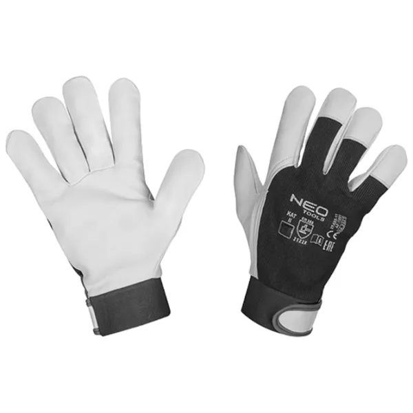 Mănuși de protecție Neo Work gloves Poliuretan/ Black photo 1
