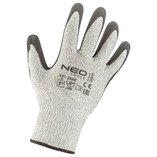 Mănuși de protecție Neo Anti-cut Poliester/ Grey photo 2