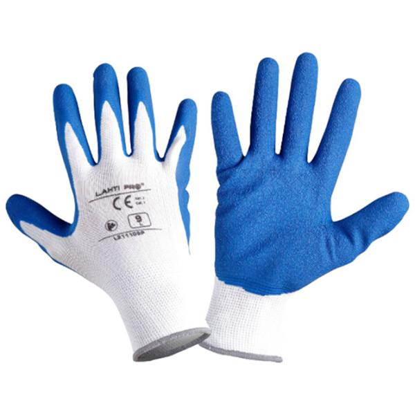 Защитные перчатки Lahti pro Work gloves Полиэстер/ White photo 1
