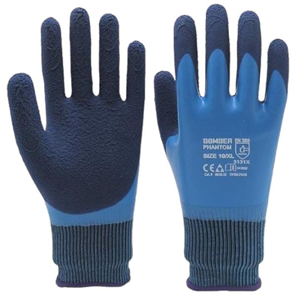 Mănuși de protecție Villager PHANTOM Cauciuc/ Blue photo 1