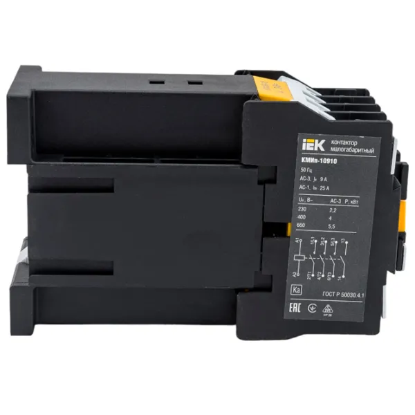 Contactor IEK KMD11-009-024-10 9 A photo 3