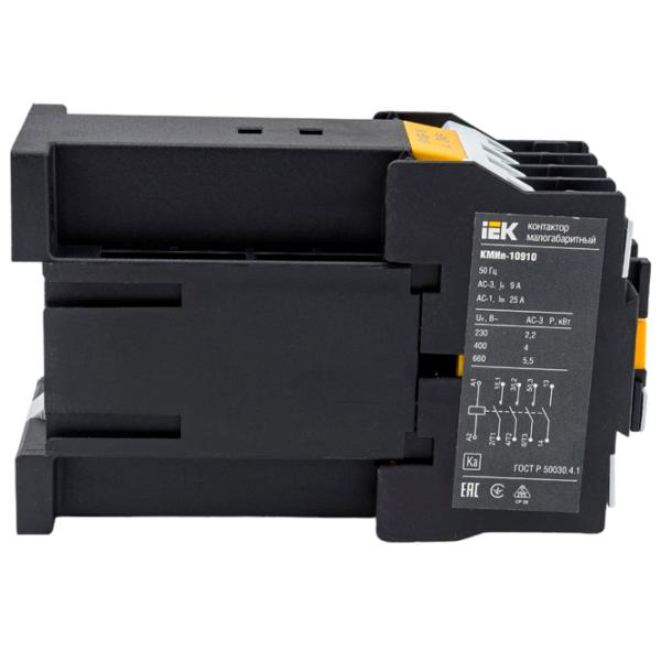 Contactor IEK KMD11-009-024-10 9 A photo 3