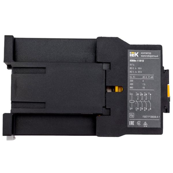Contactor IEK KMD11-018-024-10 18 A photo 2