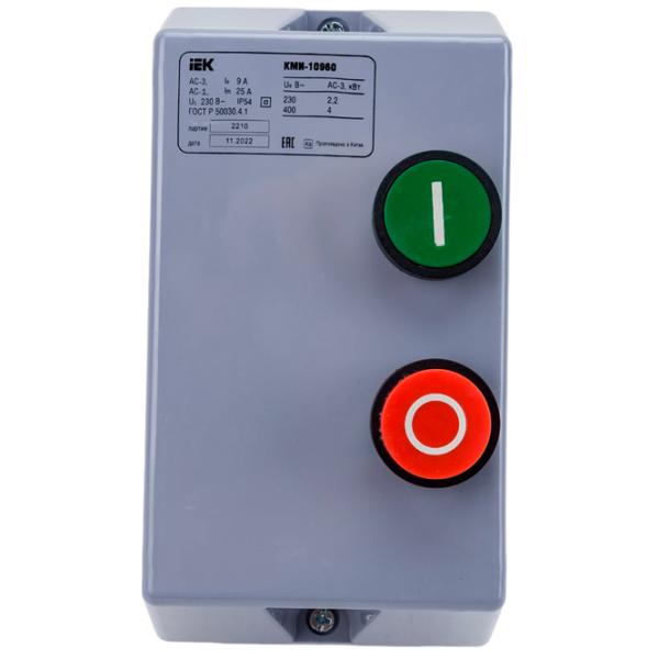 Контактор IEK KKM16-009-220-00 9 A photo 1